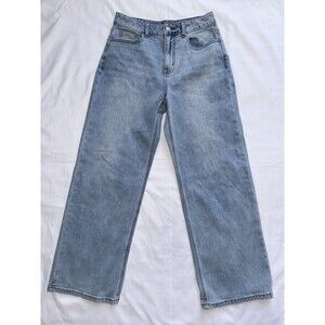 Musinsa Standard, Easy Wide Denim Pants Light Blue Sz 27 Korean